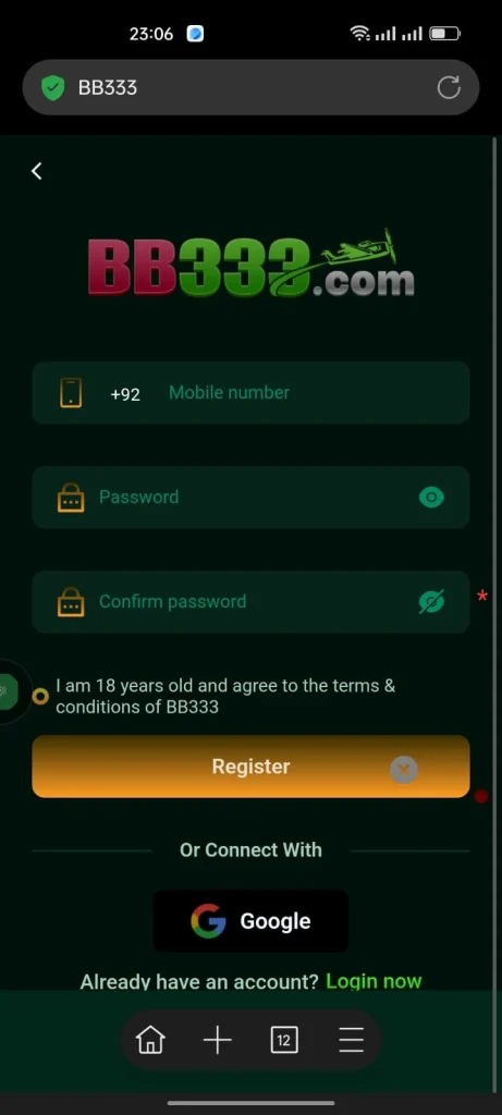 BB33 Login