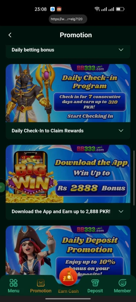 BB333 Game Lucky Wheel